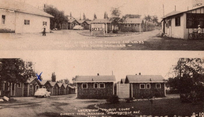Lockview Motel & Cottages - Started As Cabins (newer photo)